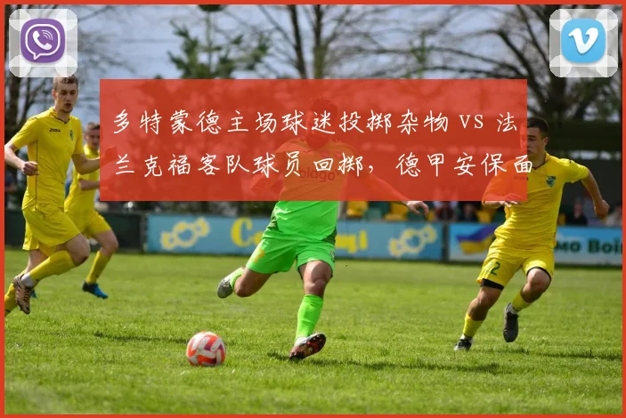 多特蒙德主场球迷投掷杂物 vs 法兰克福客队球员回掷，德甲安保面临失控风险